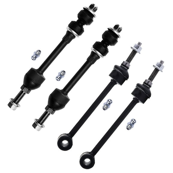 SCITOO 4pcs Suspension Kit Front Sway Bar End Link Rear Sway Bar End Link 2004 2005 2006 For Dodge Ram 1500 Ram 2500 Ram 3500