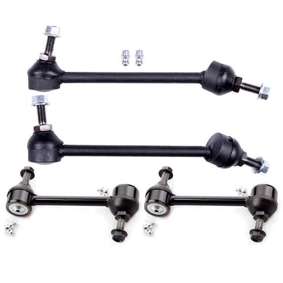 SCITOO 4pcs Suspension Kit Front Sway Bar End Link Rear Sway Bar End Link Fit 2003-2005 For Ford Thunderbird 2004-2006 For Lincoln LS