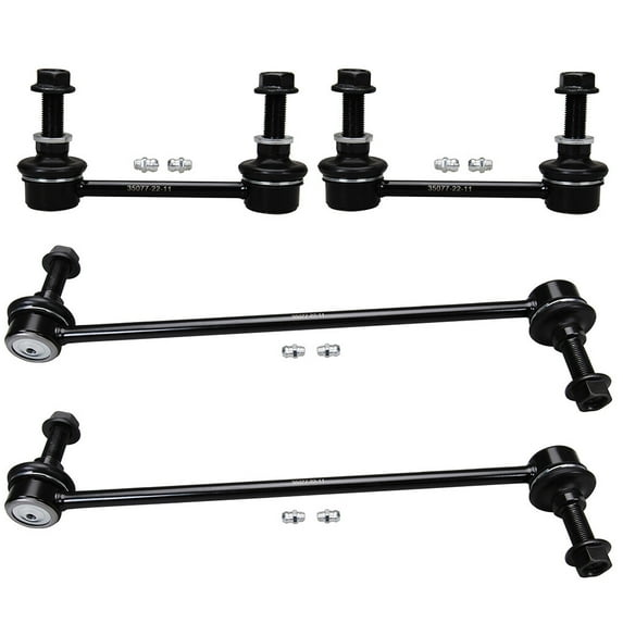 SCITOO 4pcs Suspension Kit Sway Bar End Link Fit 2015-2018 For Ford Edge 2013-2018 For Ford Fusion 2016-2018 For Lincoln MKX 2013-2018 For Lincoln MKZ