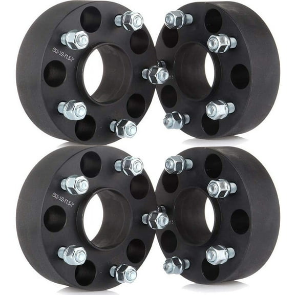 SCITOO 5 Lug 2" 5x127 Hubcentric Wheel Spacers 50mm 5x5 to 5x5 1/2" x20 Studs fit for 2006-2010 for Jeep Grand Cherokee Commander