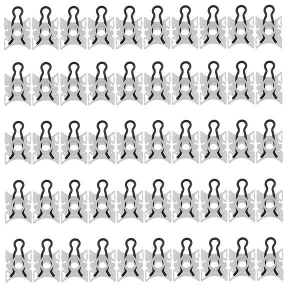 SCITOO 51321938884 50Pcs Bumper Pushtype Retainer Clips Kit Car Fastener Rivet Door Trim Clips fit for GM For Toyota For Honda for Ford For Chrysler