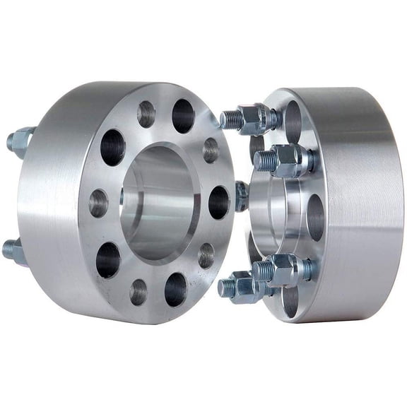 SCITOO 5x4.5 Wheel Spacers 2 inch Thick Hub Bore 70.5mm with 1/2 Studs, Silver 5 Lug Hubcentric Wheel Spacers Fit for Grand Marquis 1992-2011 for Explorer 1991-2010 - 2Pcs
