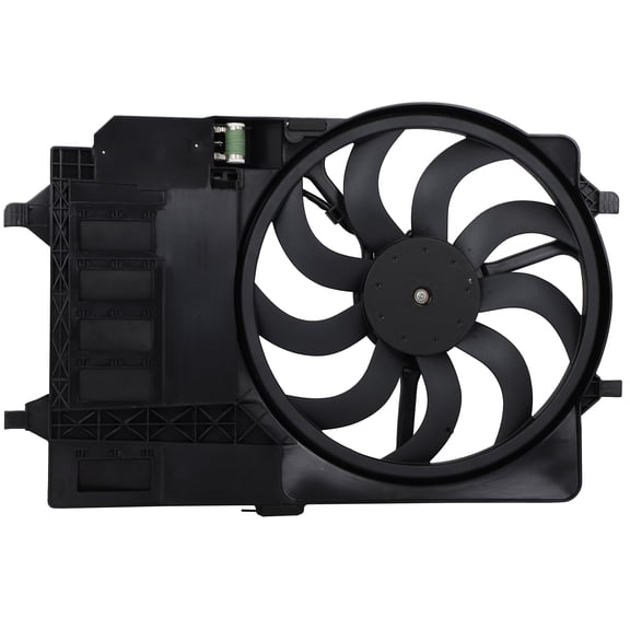 SCITOO 620-902,621980 Cooling Fan Assembly Compatible for 2002-2003 for Mini for Cooper 1.6L