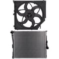 thumbnail image 1 of SCITOO 621-194 Cooling Fan + 2771PA32/MT Radiator Fit for 2004-2006 for B-M-W for X3, 1 of 5