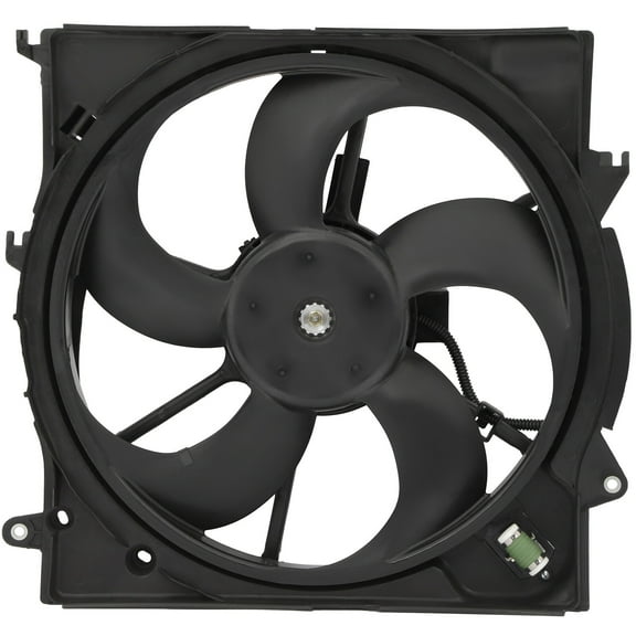 SCITOO 623520 Radiator Cooling Fan Compatible for 2015-2017 for Hyundai for Sonata