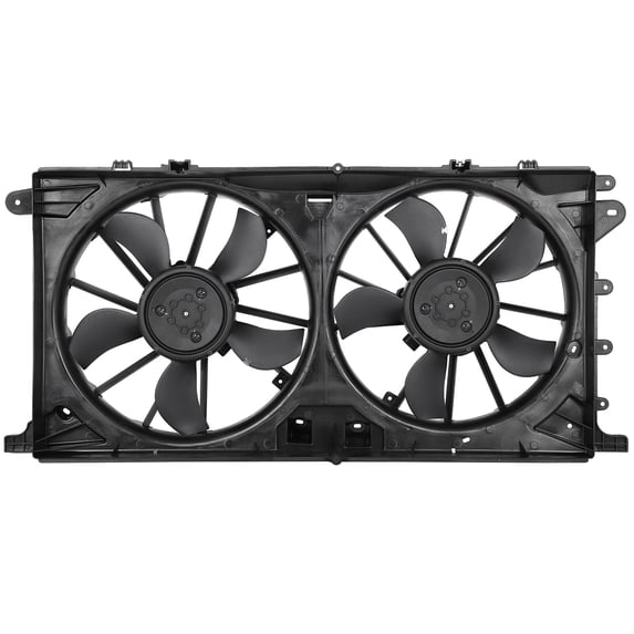SCITOO 624570 Electric Radiator Condenser Engine Dual Cooling Fan Fit for 2018-2019 ford for Expedition 2017-2020 ford for F-150 2018-2021 for Lincoln for Navigator