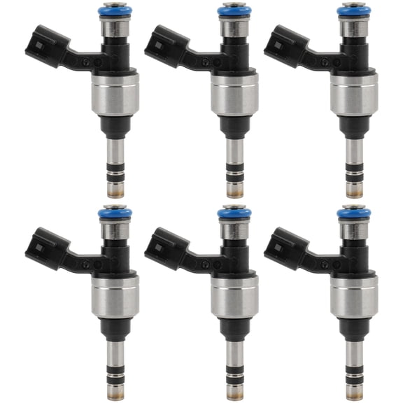 SCITOO 6Pcs Fuel Injector Kit fit for 2018-2024 for Buick for Enclave, for 2013-2015 for Cadillac for ATS, for 2012-2015 for Chevy for Camaro, for 2015-2016 for GMC for Canyon FJ1157 12634126