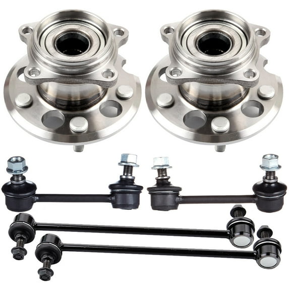 SCITOO 6pcs 4WD Suspension Kit Wheel Hub Sway Bar End Link Fit 2001-2005 For Toyota RAV4