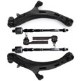 thumbnail image 2 of SCITOO 10Pcs RWD Front Suspension Kit Upper Control Arm Lower Ball Joint Inner Outer Tie Rod End Sway Bar Link Fit 2002-2005 For Dodge Ram 1500 2 of 9