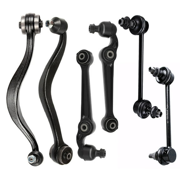 SCITOO 6pcs Front Suspension Kit Lower Control Arm and Ball Joint Sway Bar End Link 2007-2010 for Ford Fusion 2007-2009 for Lincoln MKZ 2007-2009 for Mercury Milan