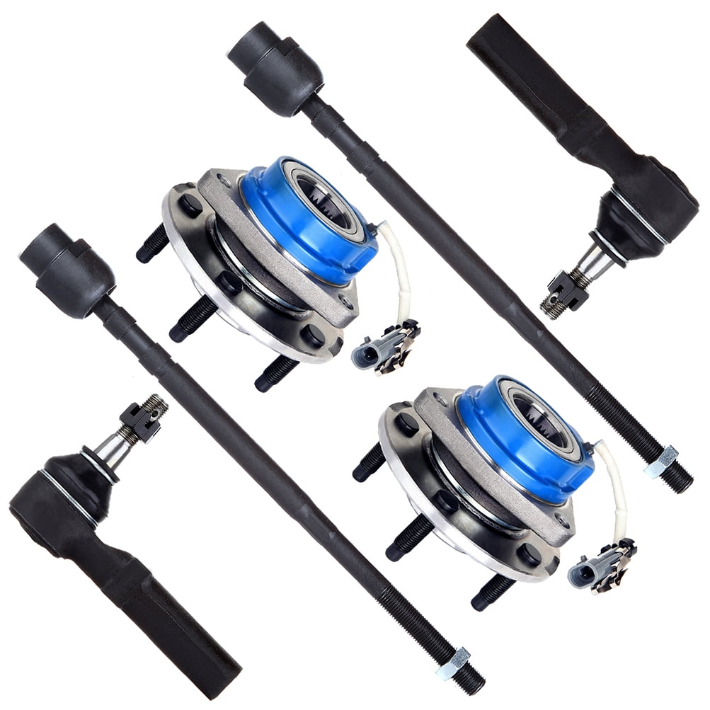 TRQ Front Steering & Suspension Kit - 6-Piece Set For GM Trucks Includes
