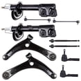 thumbnail image 1 of SCITOO 72367 72368 ES800408 EV80645 Front shock absorber Tie Rod End Control Arm and Ball Joint Assembly Stabilizer Bar Link Kit Fits 2007 2008 2009 2010 2011 2012 for Jeep Patriot, 1 of 5