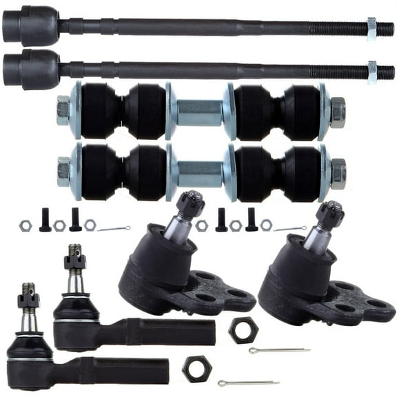 SCITOO 8pcs Front Suspension Kit Inner Outer Tie Rod fits Chevy Impala Monte Carlo Impala Limited for Buick Century LaCrosse Regal for Pontiac Grand Prix for Oldsmobile Intrigue Ball Joint Sway Bar