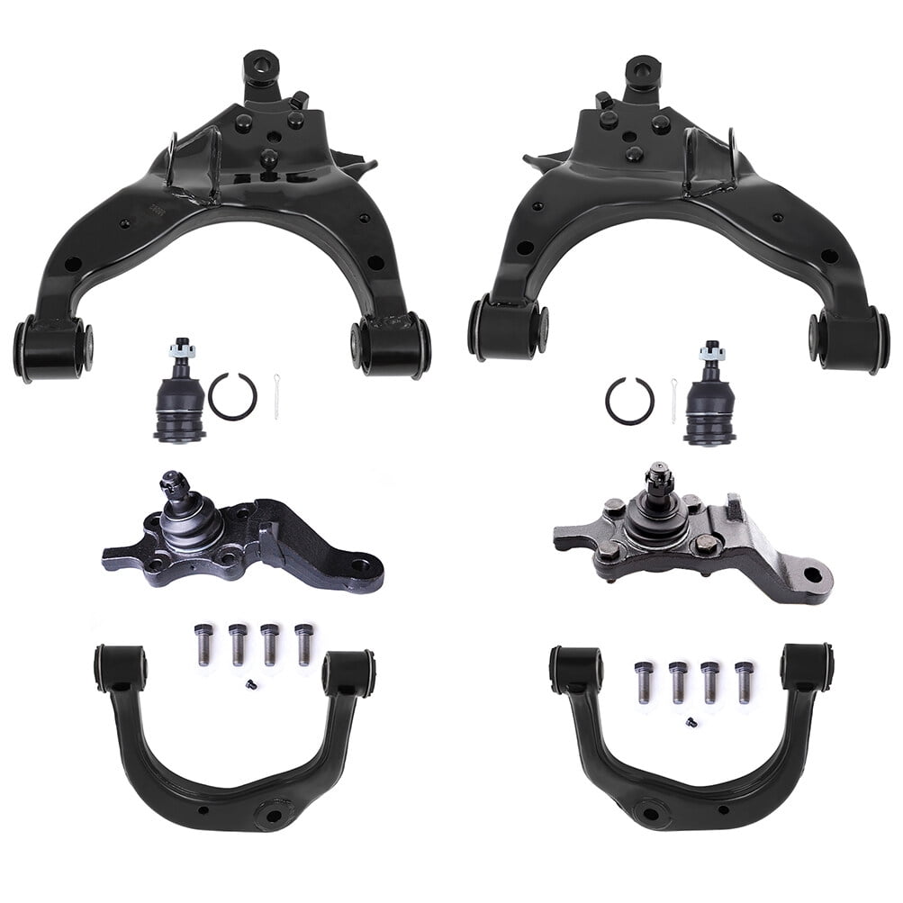 Complete 8-Piece Steering & Suspension Kit For 2003-2014 Volvo XC90 - Tie Rods, Ball Joints, Sway Bar Links