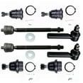 thumbnail image 1 of SCITOO 8pcs Front Suspension Kit Upper Lower Ball Joints Outer Inner Tie Rod Ends Fit For 2005-2018 For Toyota Tacoma, 1 of 4