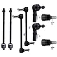 thumbnail image 1 of SCITOO 8pcs Suspension Kit 2 Front Lower Ball Joint 2 Sway Bar 2 Outer 2 Inner Tie Rod End Fit For 2005-2009 For Ford For Mustang K500033 K80899, 1 of 6