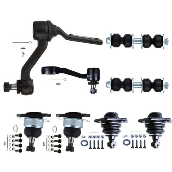 SCITOO 8pcs Suspension Kit 2 Front&nbsp;Upper 2 Lower&nbsp;Ball&nbsp;Joint 1 Pitman&nbsp;Arm 1 Idler&nbsp;Arm 2 Sway&nbsp;Bar&nbsp;Fit For 1997-2005&nbsp;For Chevy&nbsp;Blazer