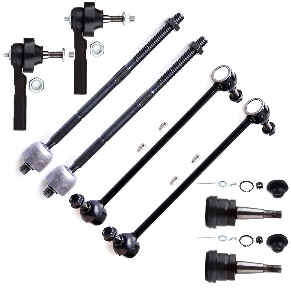 Inner SCITOO 8pcs Front Suspension Kit Outer Inner Tie Tie Rod Inner SCITOO 8pcs Front Suspension Kit Outer Inner Tie Tie Rod