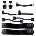 thumbnail image 1 of SCITOO 9pcs Front Suspension Kit Lower Control Arm Inner Tie Rod End Outer Tie Rod End Sway Bar End Link Lower Ball Joint Fit 1999-2004 For Jeep Grand For Cherokee, 1 of 4