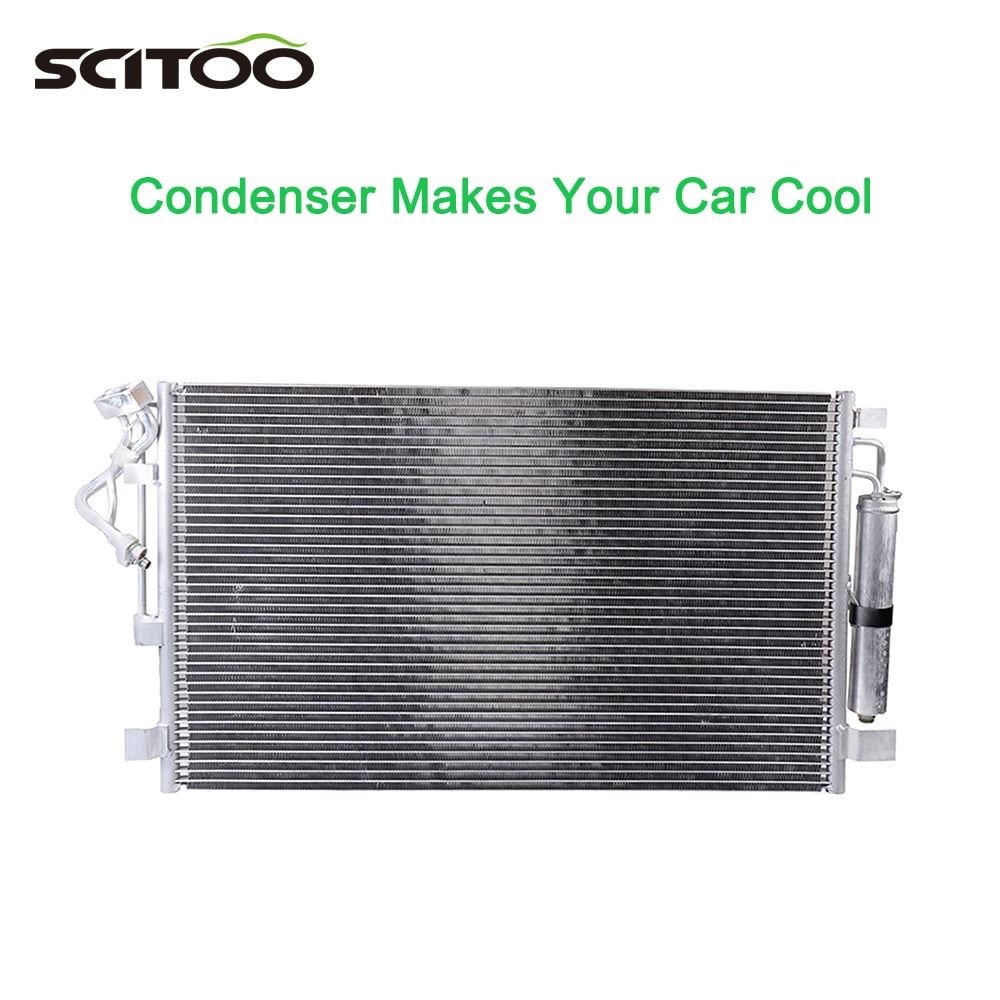 SCITOO A/C AC4128 Condenser Compatible with 2011 2012 2013 2014 2015 2016 Nissan Altima 2016 2017 Nissan Maxima