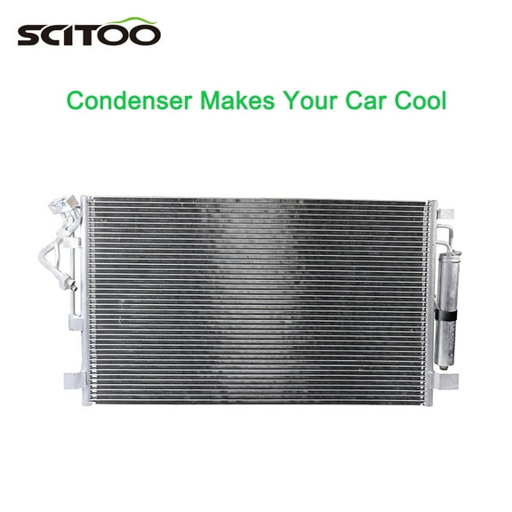 SCITOO A/C AC4128 Condenser Compatible with 2011 2012 2013 2014 2015 2016 Nissan Altima 2016 2017 Nissan Maxima
