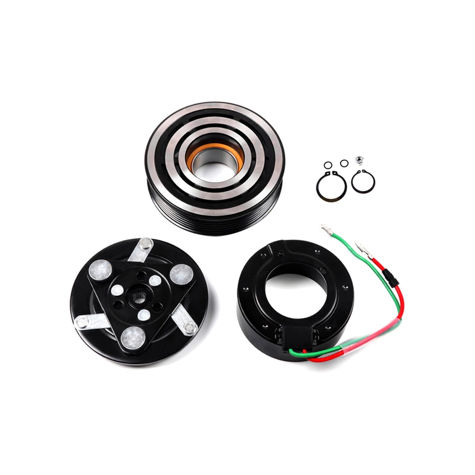 SCITOO A/C Compressor Clutch Coil Assembly Kit for Honda Civic 1.7L ...