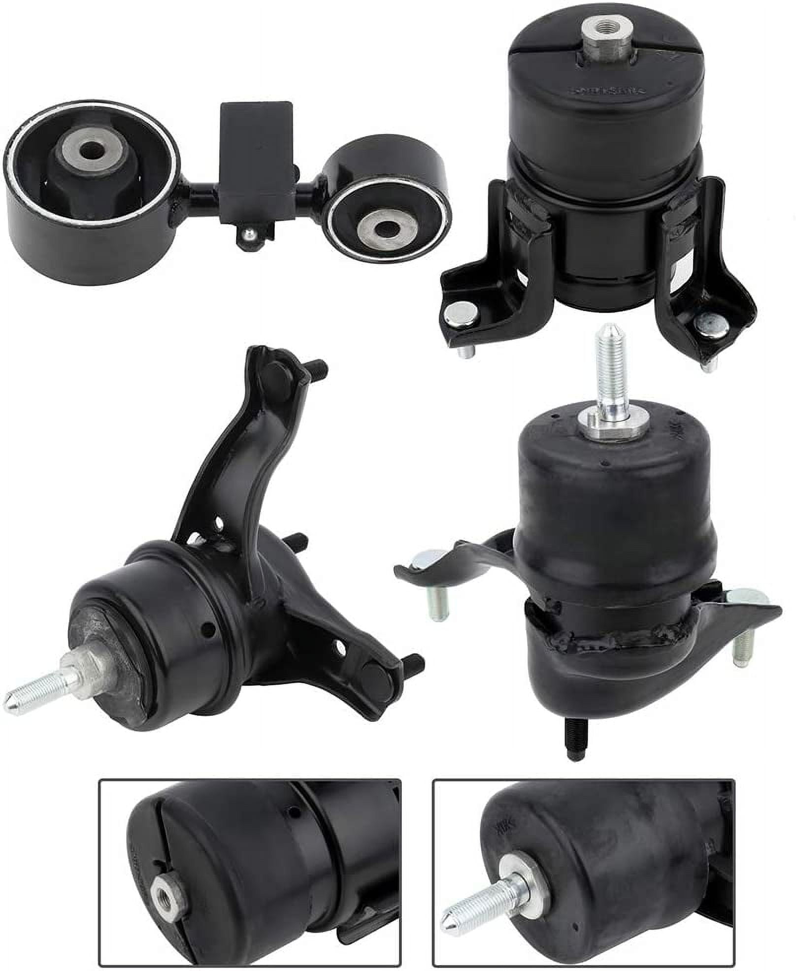 SCITOO A62009 A4295 A4274 A4288 A62009 A4295 A4274 Engine Motor and Trans Mounts Set Compatible with 2007-2009 for Toyota Camry