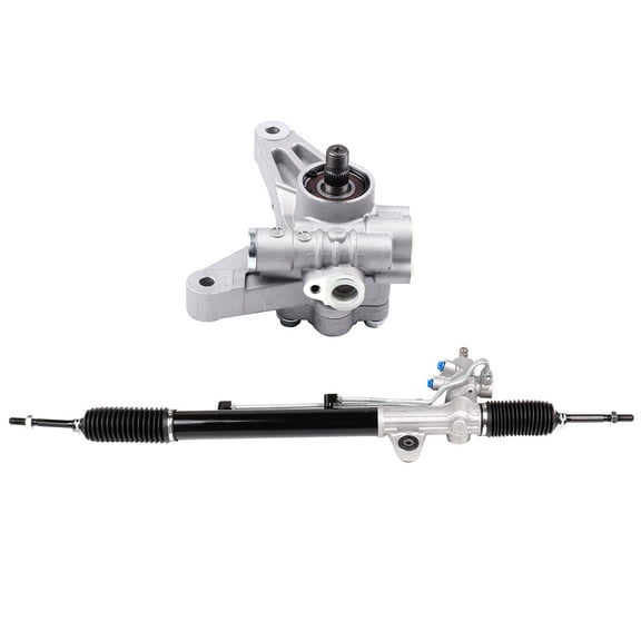 SCITOO AA1215441, 55-5777, 56110RDAA01 Power Steering Pump with Rack and Pinion Power Steering Gear Assembly for Honda Pilot 3.5L