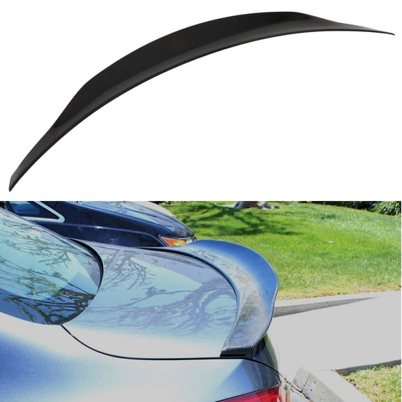 SCITOO ABS Rear Window Fit for 2015 2016 2018 2019 for Mercedes-Benz C180,2015 2016 2018-2020 for Mercedes-Benz C200,2015-2021 for Mercedes-Benz C63 AMG S Glossy Black Spoiler Wing