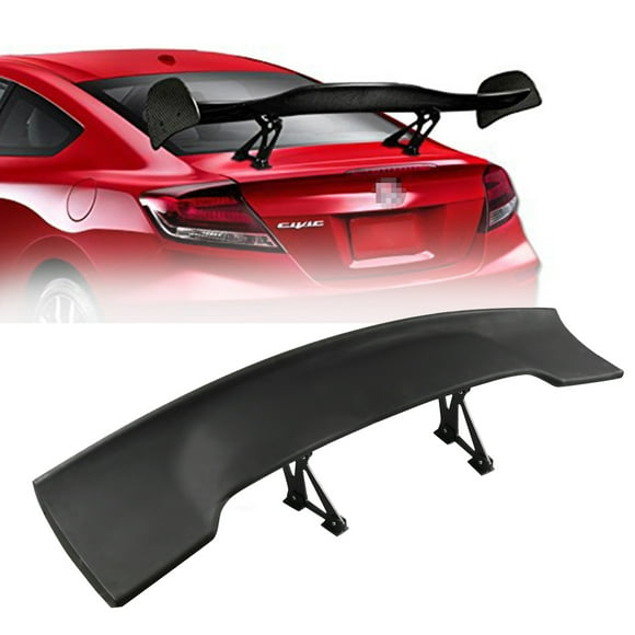 SCITOO ABS Universal 57" Gt Wing Black Rear Trunk Spoiler Wing
