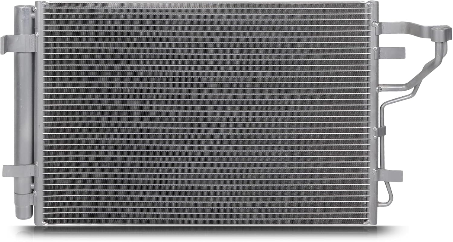 SCITOO A/C Condenser 3591 Compatible with 2007 2008 2009 2010 2011 2012 2013 for Hyundai Elantra