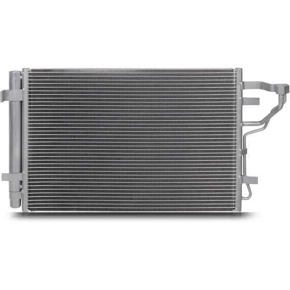 SCITOO A/C Condenser 3591 Compatible with 2007 2008 2009 2010 2011 2012 2013 for Hyundai Elantra