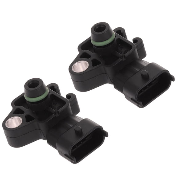 SCITOO AS372 Manifold Absolute Pressure Sensor 2PCS Fit for 2008-2009 for Buick Allure 2014 for Buick Enclave