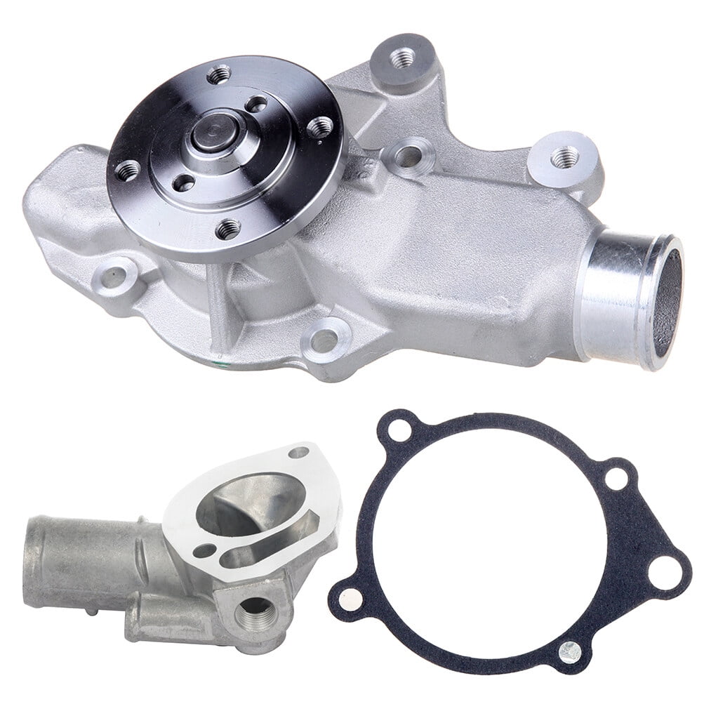 SCITOO AW3412 Engine Coolant Thermostat Housing & Water Pump Kit for