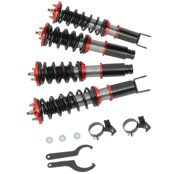 SCITOO Adjustable Damper Coilover Suspensions Shock Struts Kits Assembly Shocks Struts fit 1994-2001 for Acura for Integra, 1992-2000 for Honda for Civic, 1993-1997 for Honda for Civic del Sol