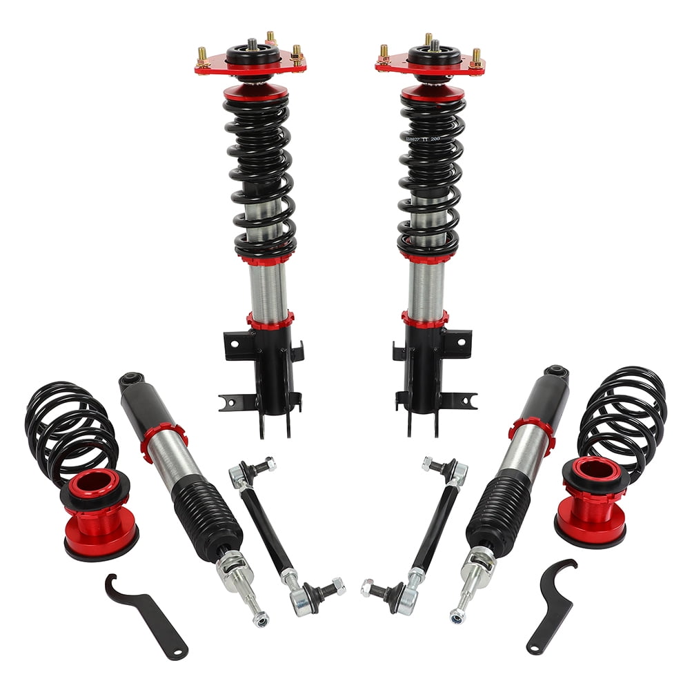 Powered Strut Kit SCITOO Adjustable Damper Coilover Suspensions Shock Struts Kits ...