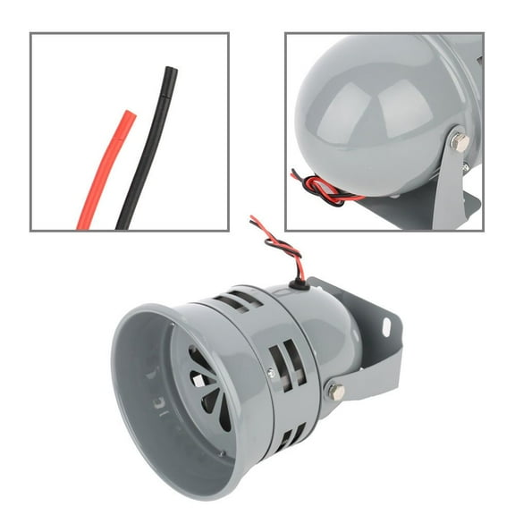 SCITOO Air Raid Siren Horn Alarm12V 105db, Easy to Install, for 12V Electric Car Truck Motorcycle Driven Air Raid Siren Horn Alarm Loud