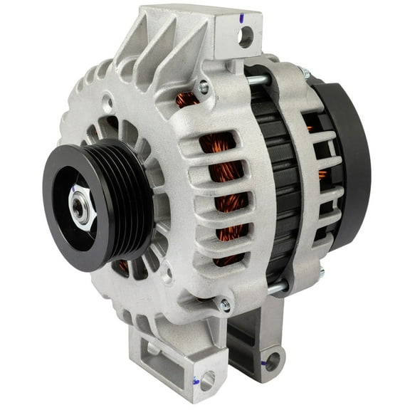 SCITOO Alternator Fits for Chevrolet for Trailblazer 4.2L 2007-2009,for GMC for Envoy 4.2L 07-09,for Isuzu for Ascender 4.2L 07-08,for Saab for 9-7x 4.2L 07-09 12V 150Amp CW 6 Groove Pulley 15225928
