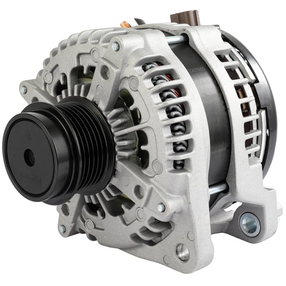 SCITOO Alternator Fits for Ford for F-150 2.7L 2015-2020,for Ford for F-150 3.3L 2019-2020,for Ford for F-150 3.5L 2017-2020 12V 215Amp CW 6-Groove Pulley 44005N 44005 FL3T-10300-FA FL3Z-10346-B