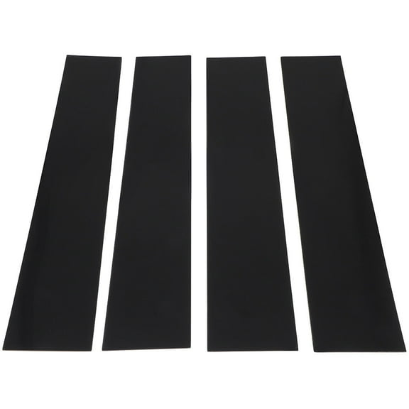 SCITOO Black Pillar Posts for Ford for F-150 2004-2014 Door Window Pillar Posts Cover Trim 4pc