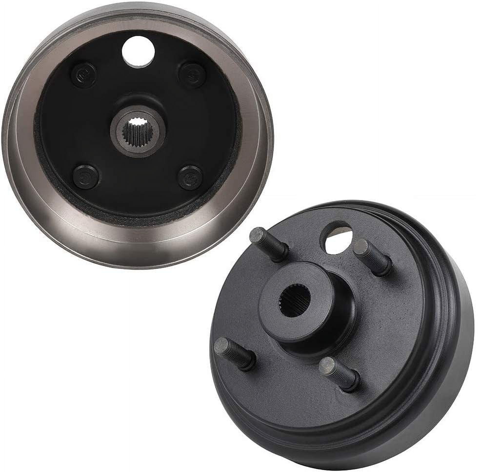 SCITOO Brake Drums,Professional Golf Cart Brake Drum Kit fit for 1982