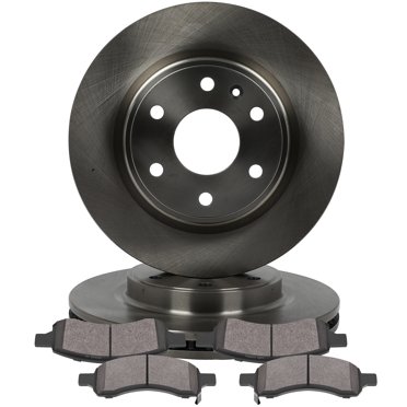 YXPCARS Front & Rear Ceramic Brake Pad Set For Buick Enclave Chevy Traverse GMC Acadia Saturn Outlook