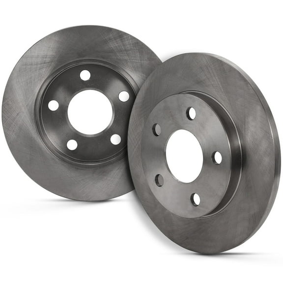 SCITOO Brakes Rotors 2pcs Rear Brakes Kit fit for 2005-2009 for Buick Allure 2005-2009 for Buick LaCrosse 2011-2012 for Chevy Impala 2004-2008 for Pontiac Grand Prix