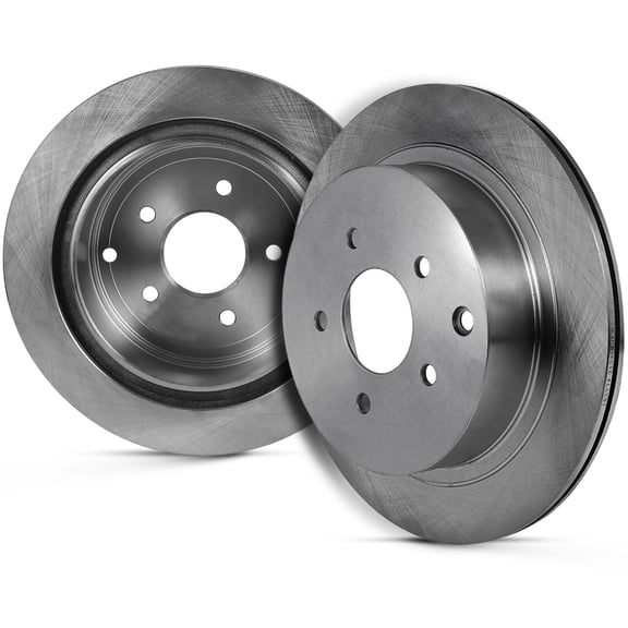 SCITOO Brakes Rotors 2pcs Rear Brakes Kit fit for Infiniti FX35 FX37 FX45 JX35 M35h M37 M56 Q50 Q60 Q70 Q70L QX60 QX70 for Nissan Murano Pathfinder 04-09 11-13 for Nissan Quest