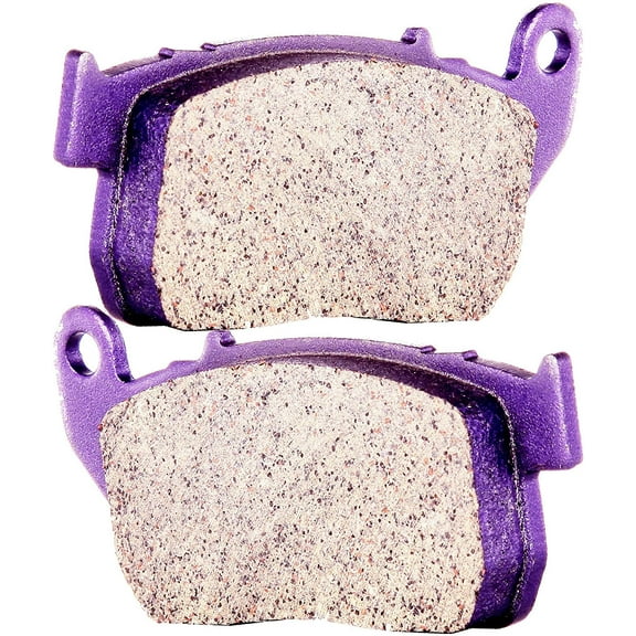 SCITOO Carbon Fiber Brake Pads Fits 10-13 Forty Eight 09-13 Iron 883 12 13 Seventy Two 04-13 Sportster 1200/883