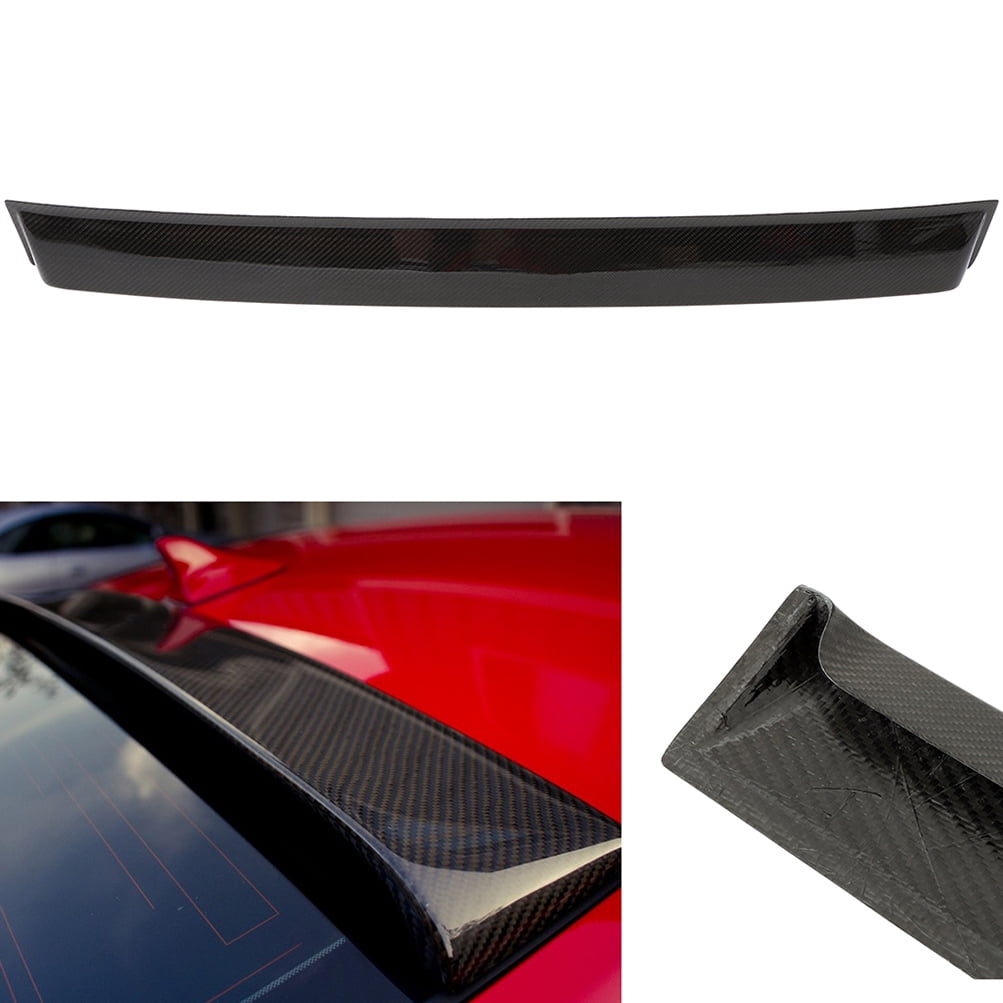 SCITOO Carbon Fiber Rear Window Roof Spoiler Fit for 2003-2008 for ...