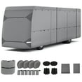 thumbnail image 1 of SCITOO Class A RV Cover for 31'-34' ,7 Layers Heavy Duty RV Trailer Cover Camper Cover Toy Hauler Cover Windproof Waterproof Rip-Stop Anti-UV with 4 Tire Cover and Gutter Jack Cover, 1 of 1