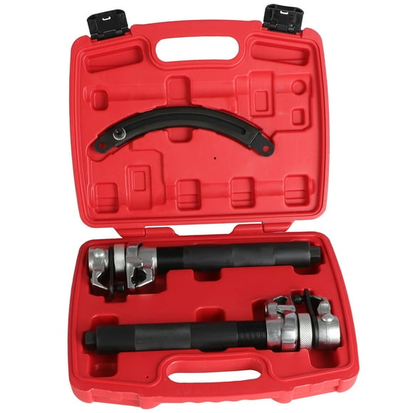 SCITOO Coil Spring Compressor Tool Automotive 2 pcs Heavy Duty Macpherson Strut Spring Compressor Set with Safety Bracket for Car Truck ATV UTV, 2200 LB Capacity, Coil Spring Compression Tool