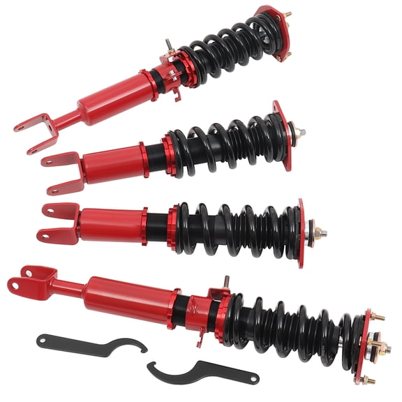 SCITOO Coilover Suspensions Shock Struts Kits Assembly for INFINITI for G35 2003-2006 for Nissan for 350Z 2003-2009