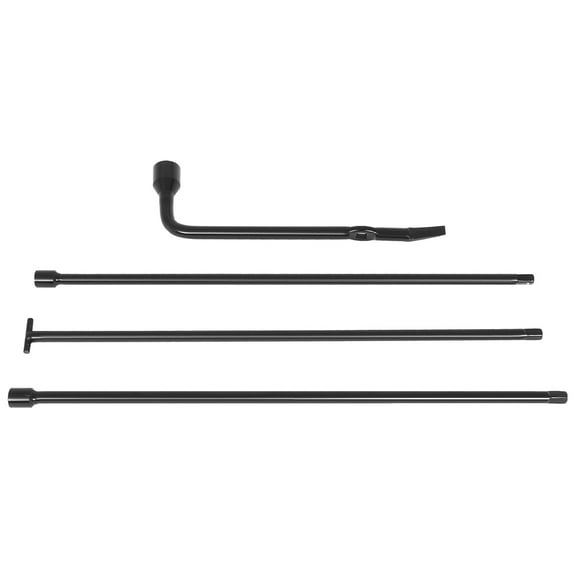 SCITOO Compatible for 2005-2015 for NISSAN Frontier 2004-2015 for NISSAN Titan Wheel Tire Wrench Replacing Tool with 1 Lug Wrench 1 T-Extension 1 Middle Extension 99501EB00B